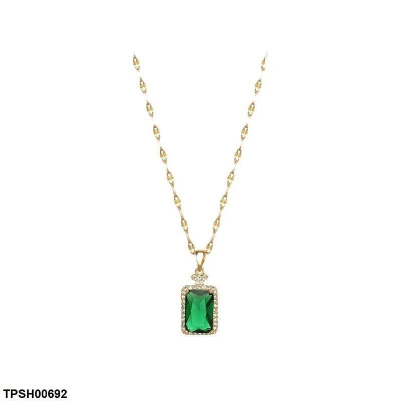 TPSH00692 XST Imp Square Pendant With Chain - TPSH