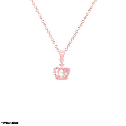 TPSH00698 DDJ Crown Pendant With Chain - TPSH