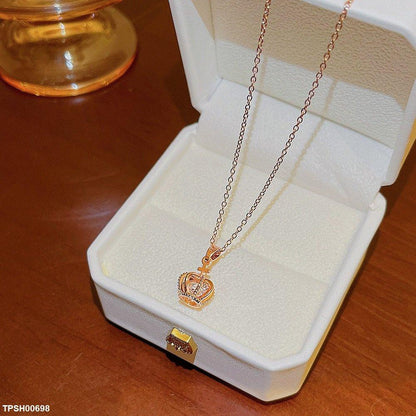 TPSH00698 DDJ Crown Pendant With Chain - TPSH
