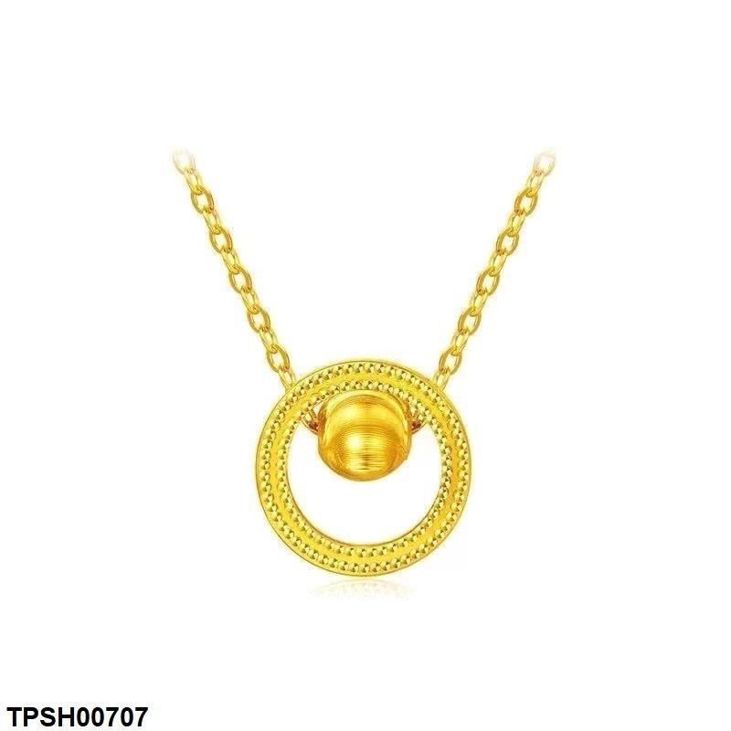 TPSH00707 DGF  Stainless Steel Round Pendent - TPSH
