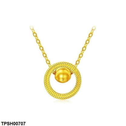 TPSH00707 DGF  Stainless Steel Round Pendent - TPSH