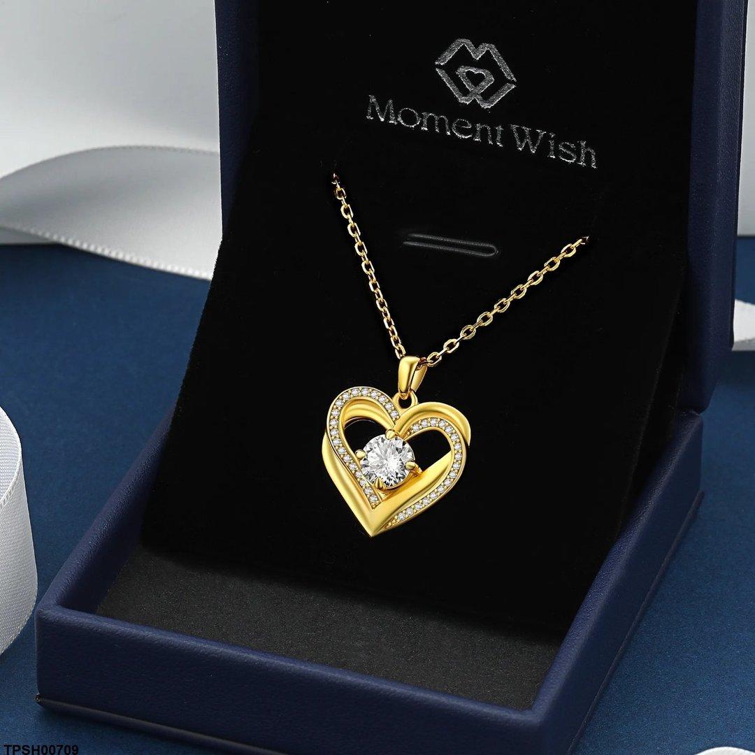 TPSH00709 CSH Heart Pendant With  Chain - TPSH