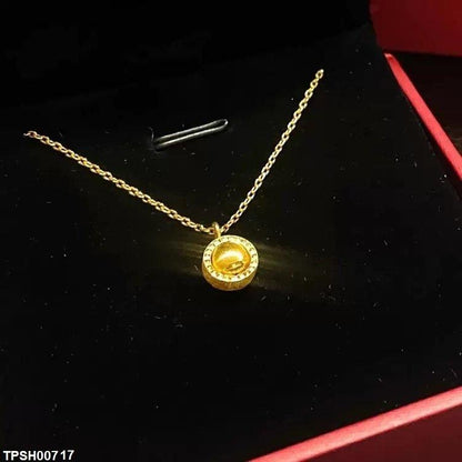 TPSH00717 DGF Stainless Steel Round Ball Drop Pendant - TPSH