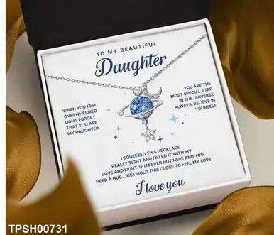 TPSH00731 JJF Moon Star Drop Pendant With Chain - TPSH