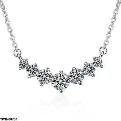 TPSH00734 JJF Round Stone Pendant - TPSH