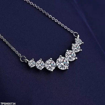 TPSH00734 JJF Round Stone Pendant - TPSH