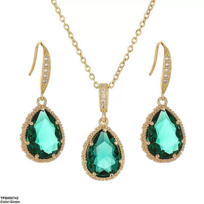 TPSH00742 YLE Tear Pendant Set - TPSH