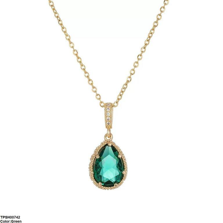 TPSH00742 YLE Tear Pendant Set - TPSH