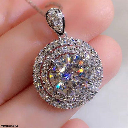 TPSH00754 GWH Round ZIRCON Pendant - TPSH