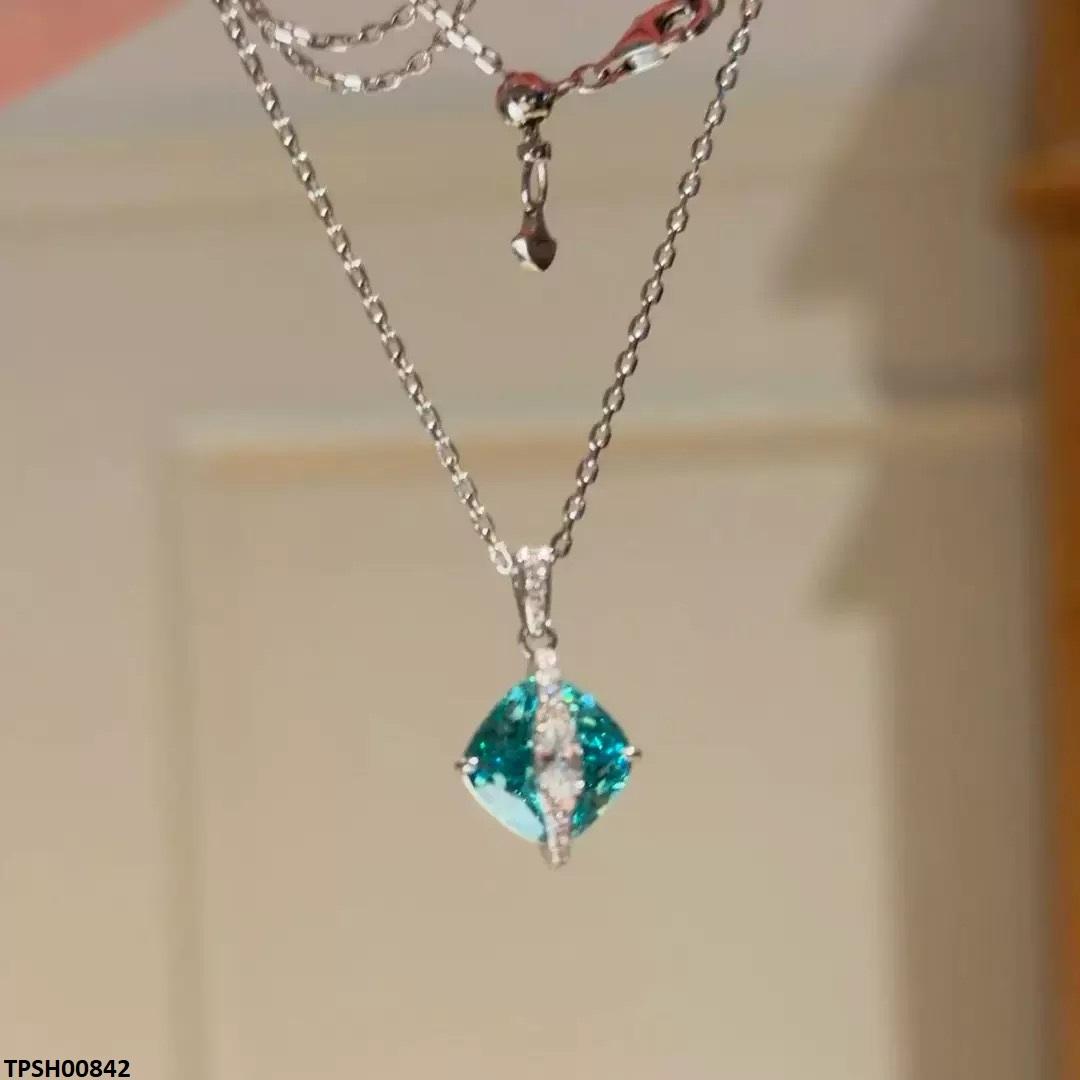 TPSH00842 GWH Cross Over stone Pendant - TPSH