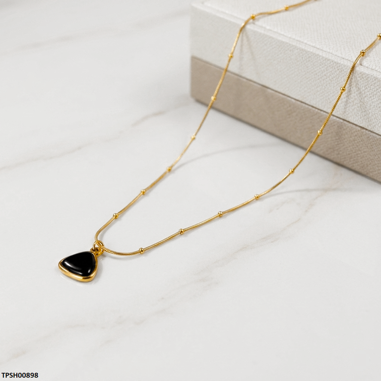 TPSH00898 MSJ Stainless Steel Triangle Shape Pendant - TPSH