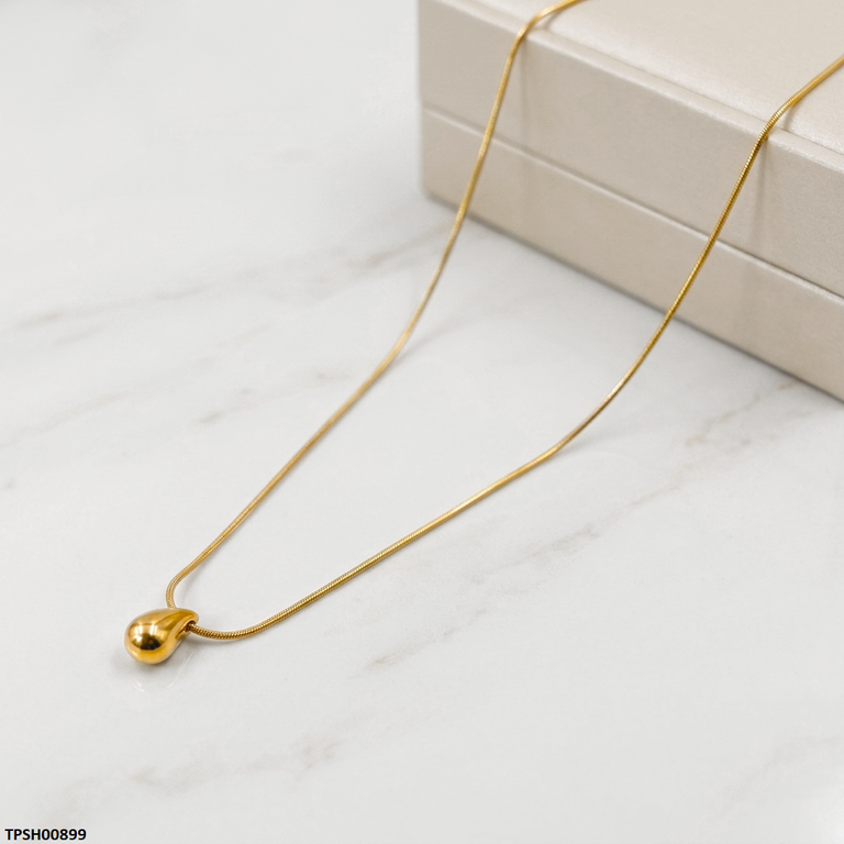 TPSH00899 MSJ Stainless Steel Round Pendant - TPSH