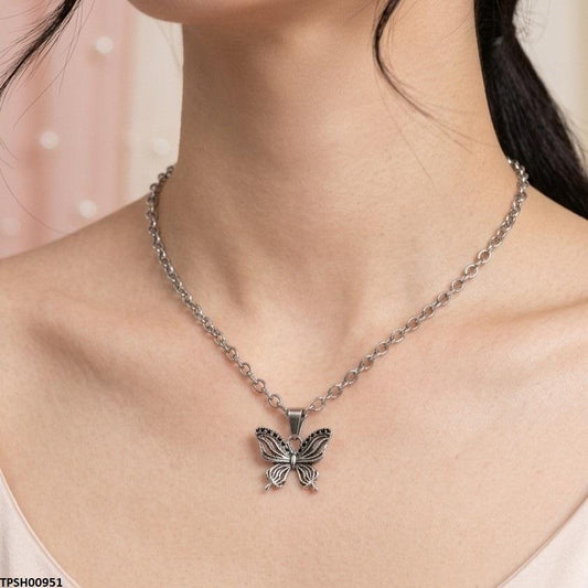 TPSH00951 MZM Butterfly Chain Pendant - TPSH