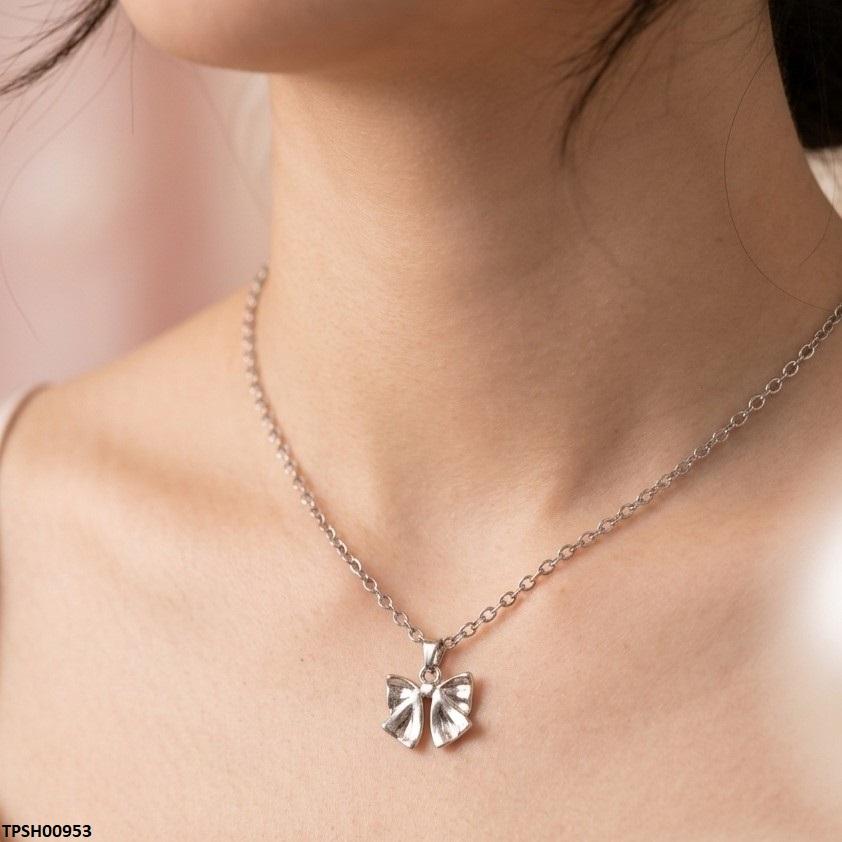 TPSH00953 MZM Bow Chain Pendant - TPSH