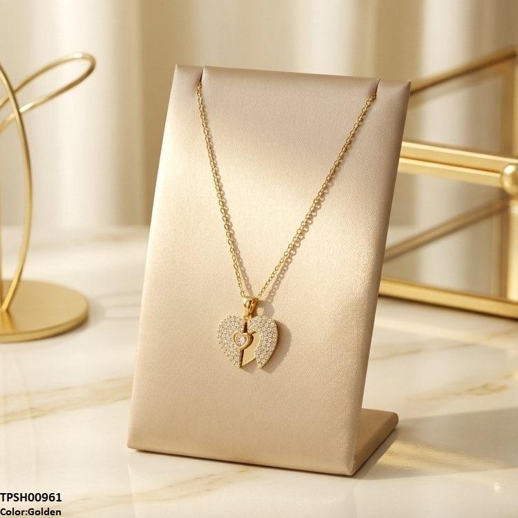 TPSH00961 TNR Stainless Steel Zicon Heart Pendant - TPSH