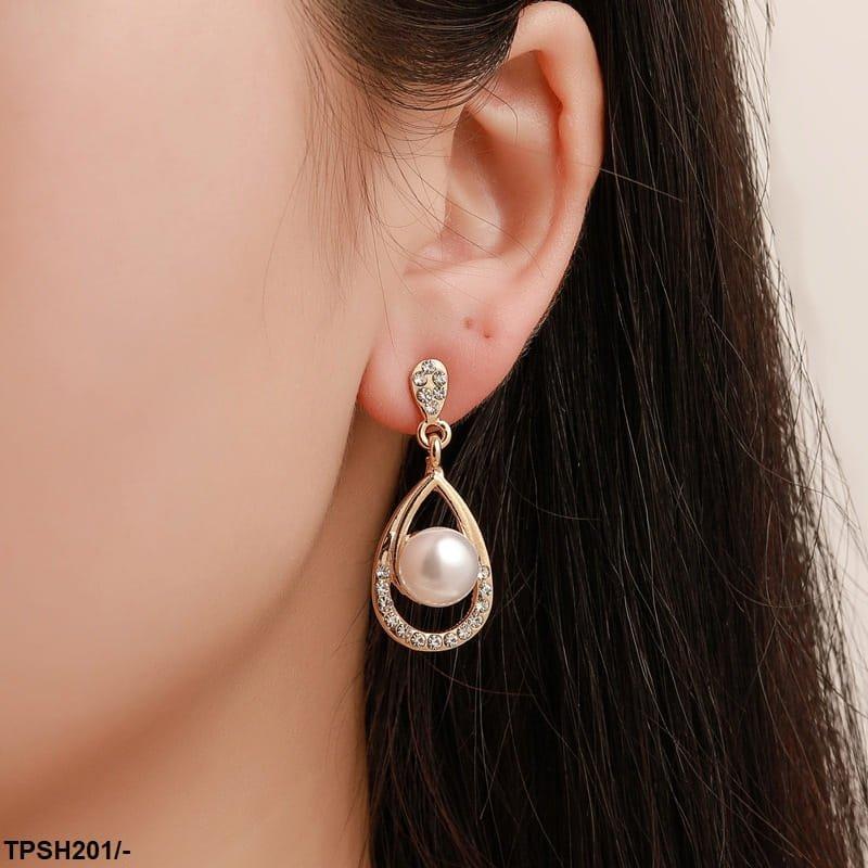 TPSH201 LHY Pear Pearl Pendent Set