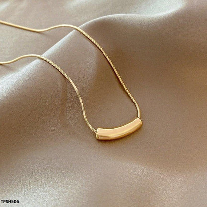 TPSH506 XST Plain Golden Pendant