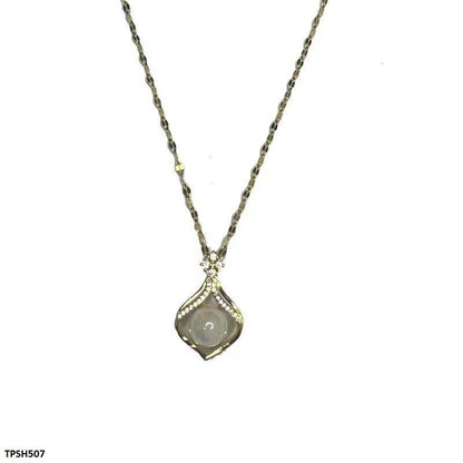TPSH507 XST Fancy Steel Pearl Pendent