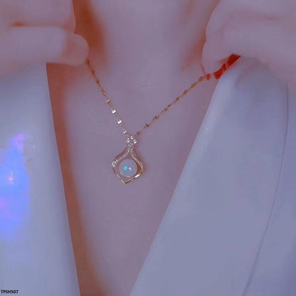 TPSH507 XST Fancy Steel Pearl Pendent