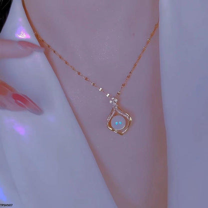 TPSH507 XST Fancy Steel Pearl Pendent