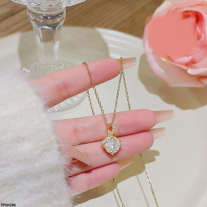 TPSH596 DDJ Round Stone Pendent