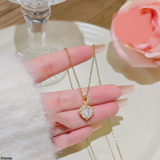 TPSH596 DDJ Round Stone Pendent