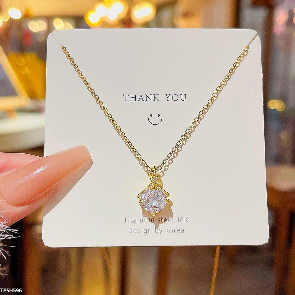 TPSH596 DDJ Round Stone Pendent