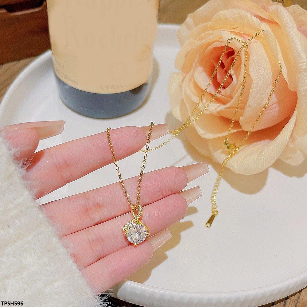 TPSH596 DDJ Round Stone Pendent