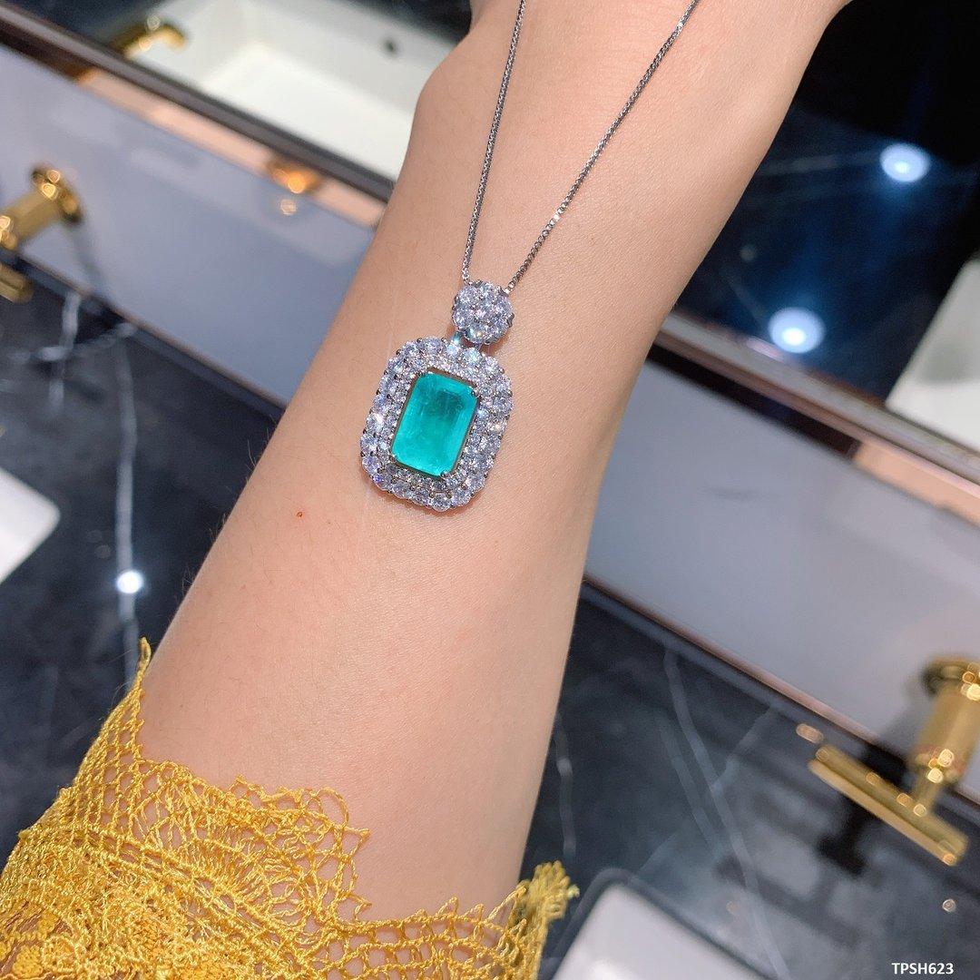 TPSH623 KRL Rectangle/Tear Pendant