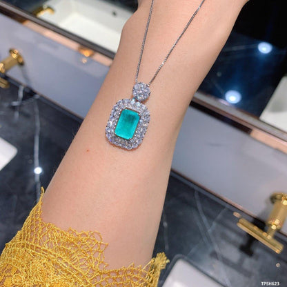 TPSH623 KRL Rectangle/Tear Pendant