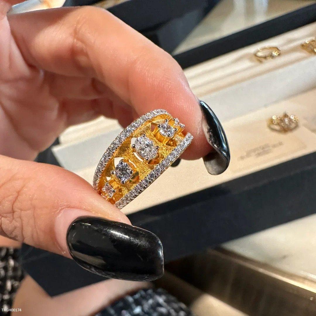 TRGH00174 GWH Luxury Crown Ring - TRGH