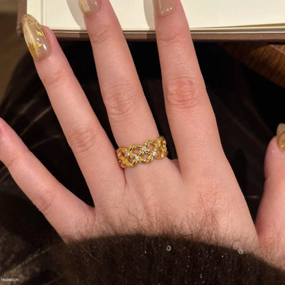 TRGH00175 GWH Interwoven Elegance Ring - TRGH