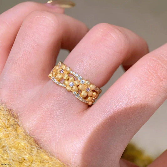 TRGH00179 GWH Multi Flower Ring - TRGH