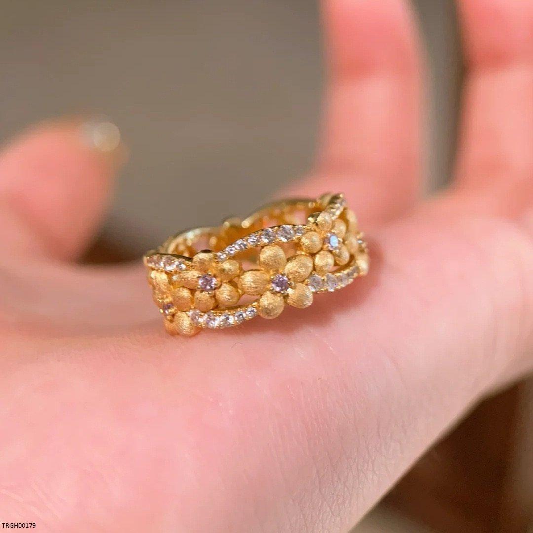 TRGH00179 GWH Multi Flower Ring - TRGH