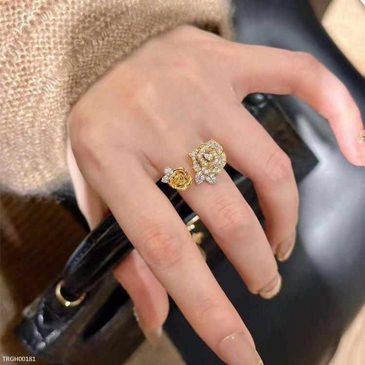 TRGH00181 GWH Gilded Roses Ring - TRGH