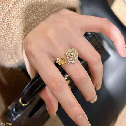 TRGH00181 GWH Gilded Roses Ring - TRGH