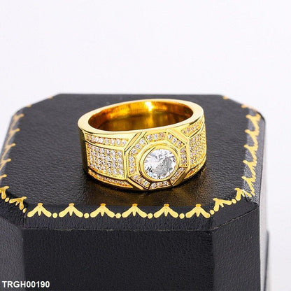 TRGH00190 KYC Imp Round Stone Ring - TRGH