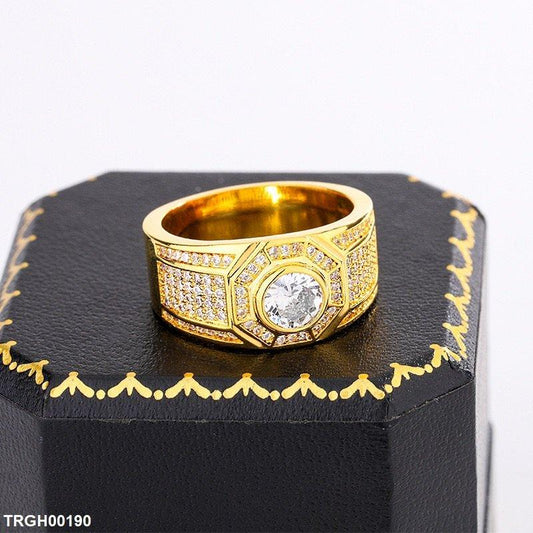 TRGH00190 KYC Imp Round Stone Ring - TRGH