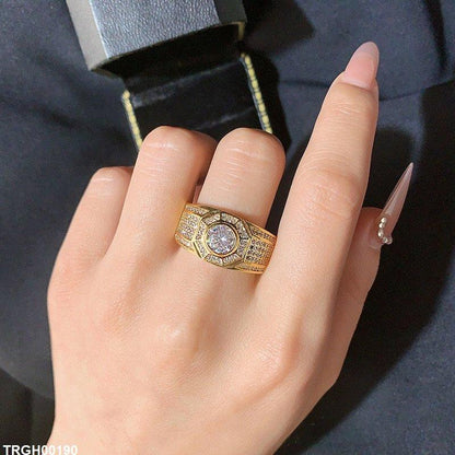 TRGH00190 KYC Imp Round Stone Ring - TRGH