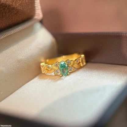 TRGH00192 BJF Oval Stone Adjustable Ring - TRGH