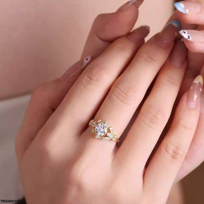 TRGH00197 BJF Flower Ring Adjustable - TRGH