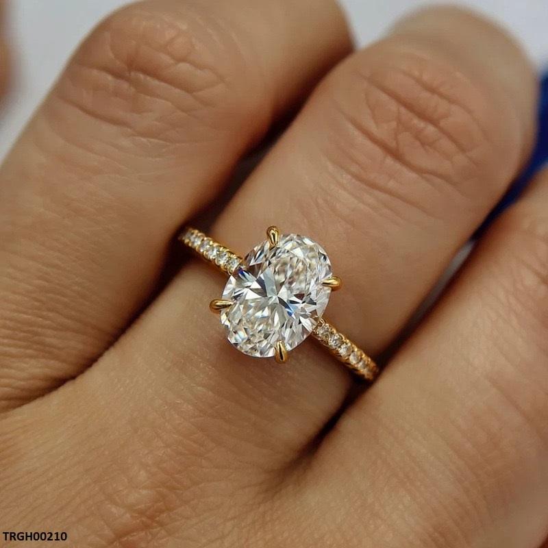 TRGH00210 CSH Oval Stone Ring - TRGH