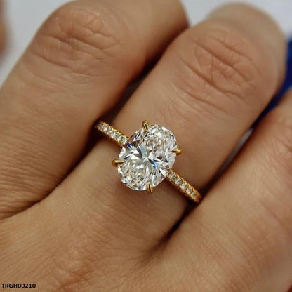 TRGH00210 CSH Oval Stone Ring - TRGH