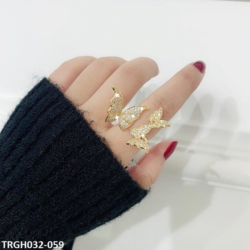 TRGH032 DNG Ring Butterfly Adjustable
