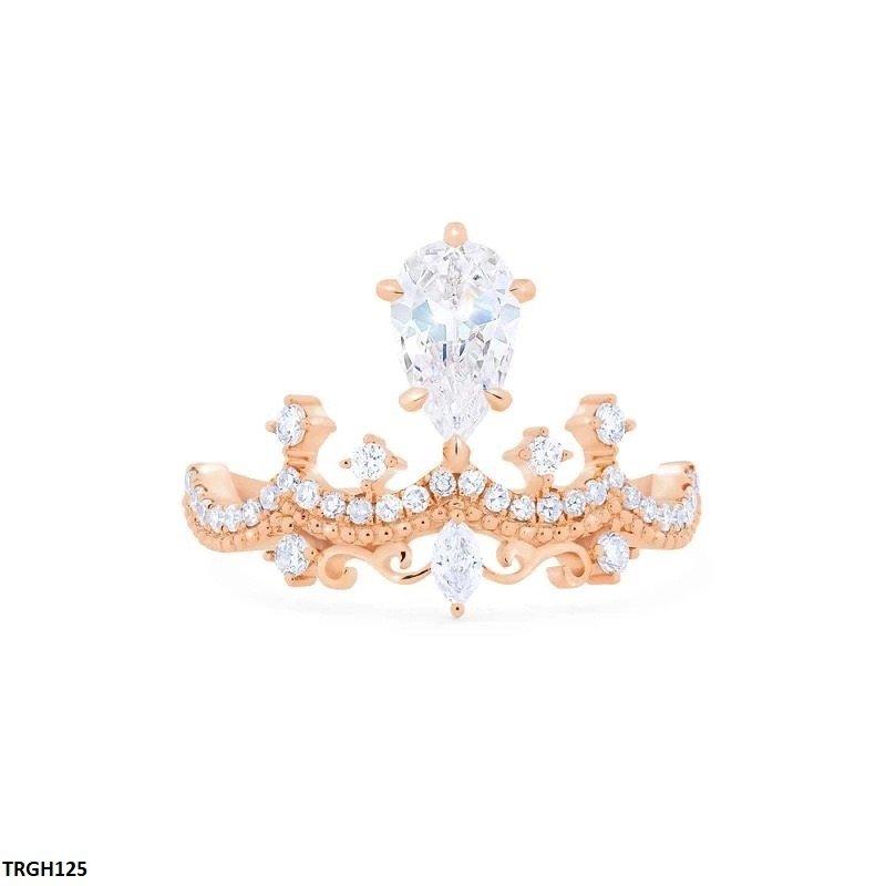 TRGH125 BJF Crown/Tear Stone Ring Adjustable