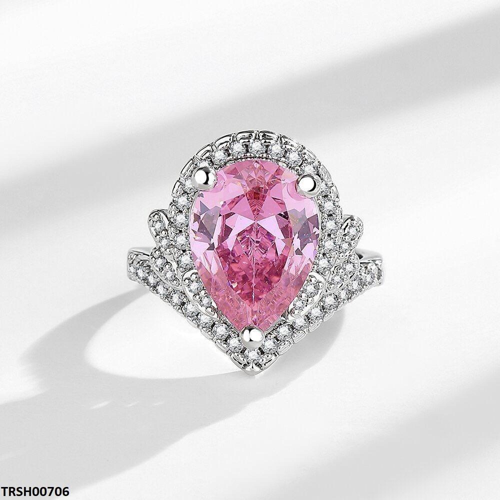 TRSH00706 JJF Tear Crown Ring Adjustable - TRSH