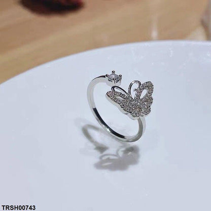TRSH00743 CJD Butterfly Ring Adjustable - TRSH