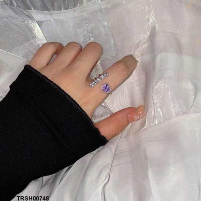 TRSH00748 CJD Square Stick Ring Adjustable - TRSH