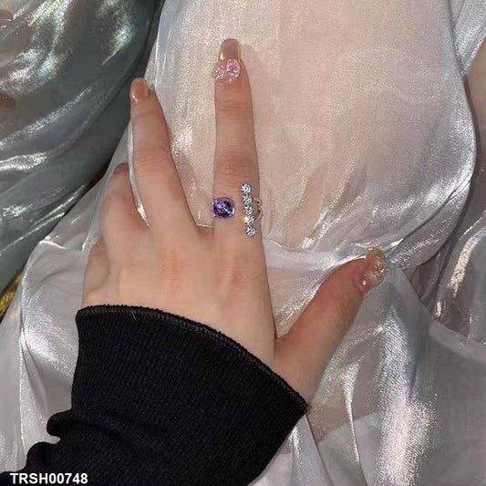 TRSH00748 CJD Square Stick Ring Adjustable - TRSH