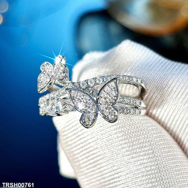 TRSH00761 CSH Double Butterfly Ring - TRSH